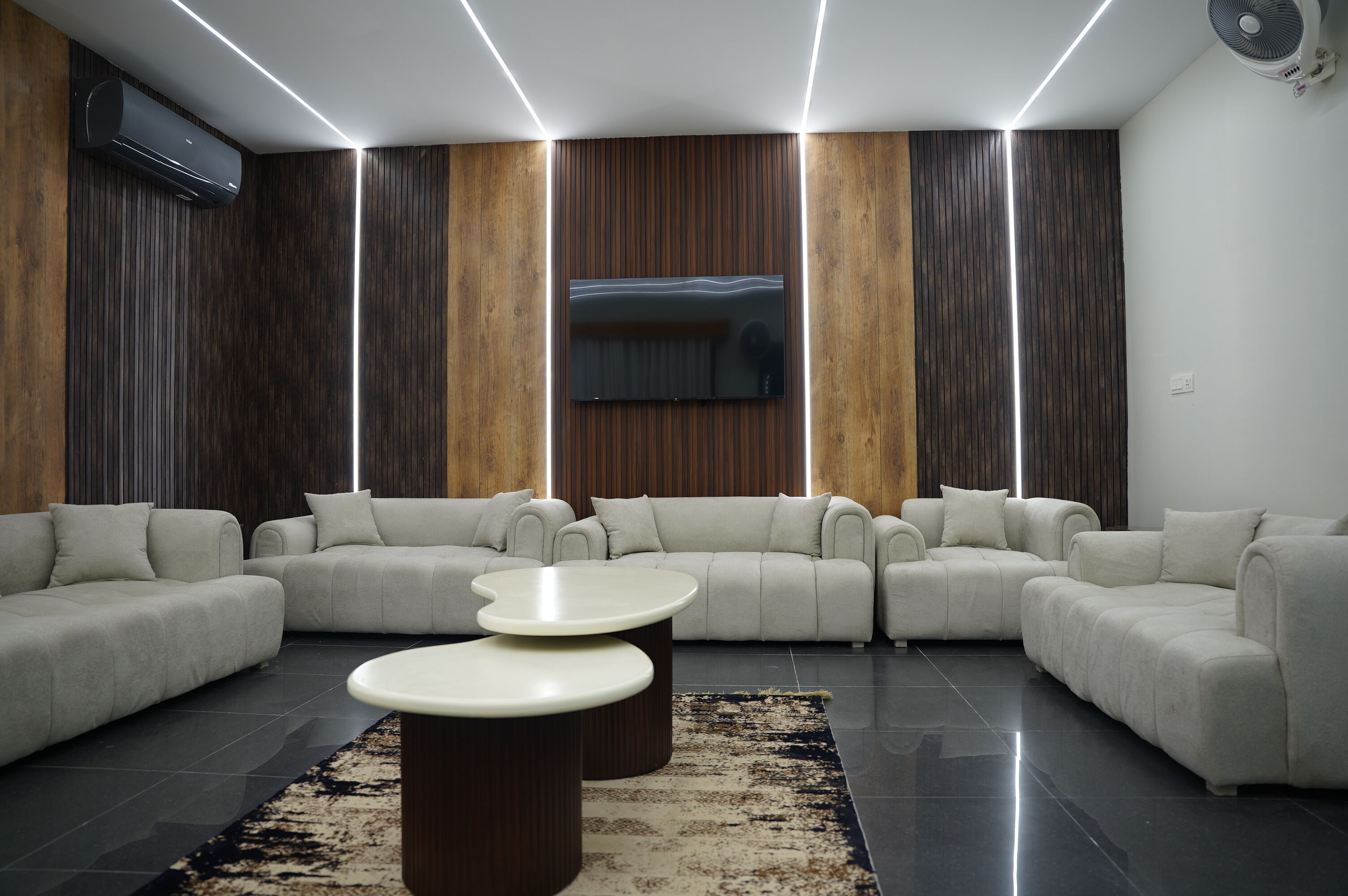 Sala de estar en el lobby