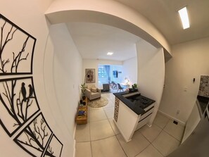 Interior - Studio Safe & Modern • 5 min Ferry to Rio• 1Gbps Wi-Fi • Pet & Kid-Friendly (Niterói)