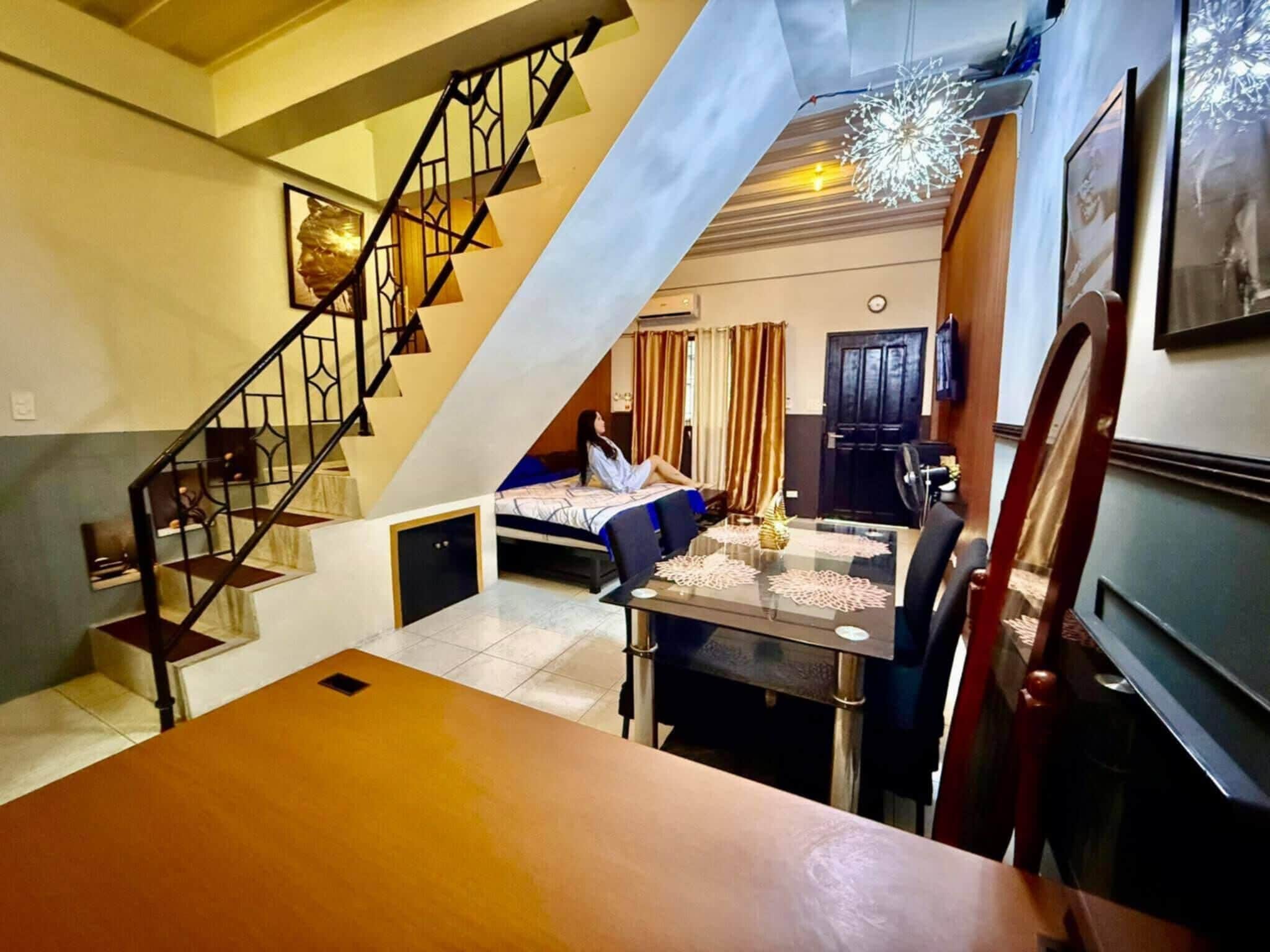 Appartement, 2 chambres, fumeur, balcon | Salle de séjour