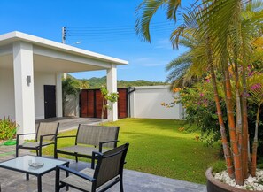 Terrace/patio - Hua hin Pak Nam Pran beach- New modern Private pool villa garden 3 bedrooms (Tambon Pak Nam Pran)