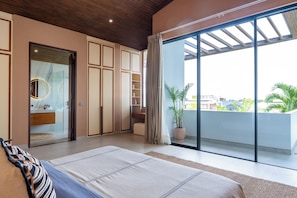 Standard Villa, Pool View | In-room safe, desk, soundproofing, iron/ironing board - Villa Rosa by Pertama Stay (Kerobokan)