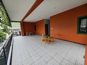 Sittområde i lobbyn