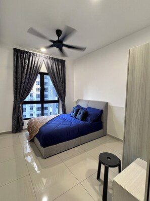 Blackout drapes, iron/ironing board, free WiFi - D'VERVAIN B23A-12 2R1B (Petaling Jaya)