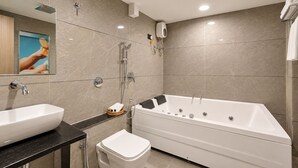 Luxury Suite | Bathroom | Free toiletries, bidet, towels, soap - HOTEL GRAND SHIVA (Ahmedabad)