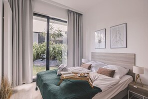 1 bedroom, iron/ironing board, WiFi, bed sheets - Viento  | Parter z ogródkiem | Morze | Shellter (Rogowo)