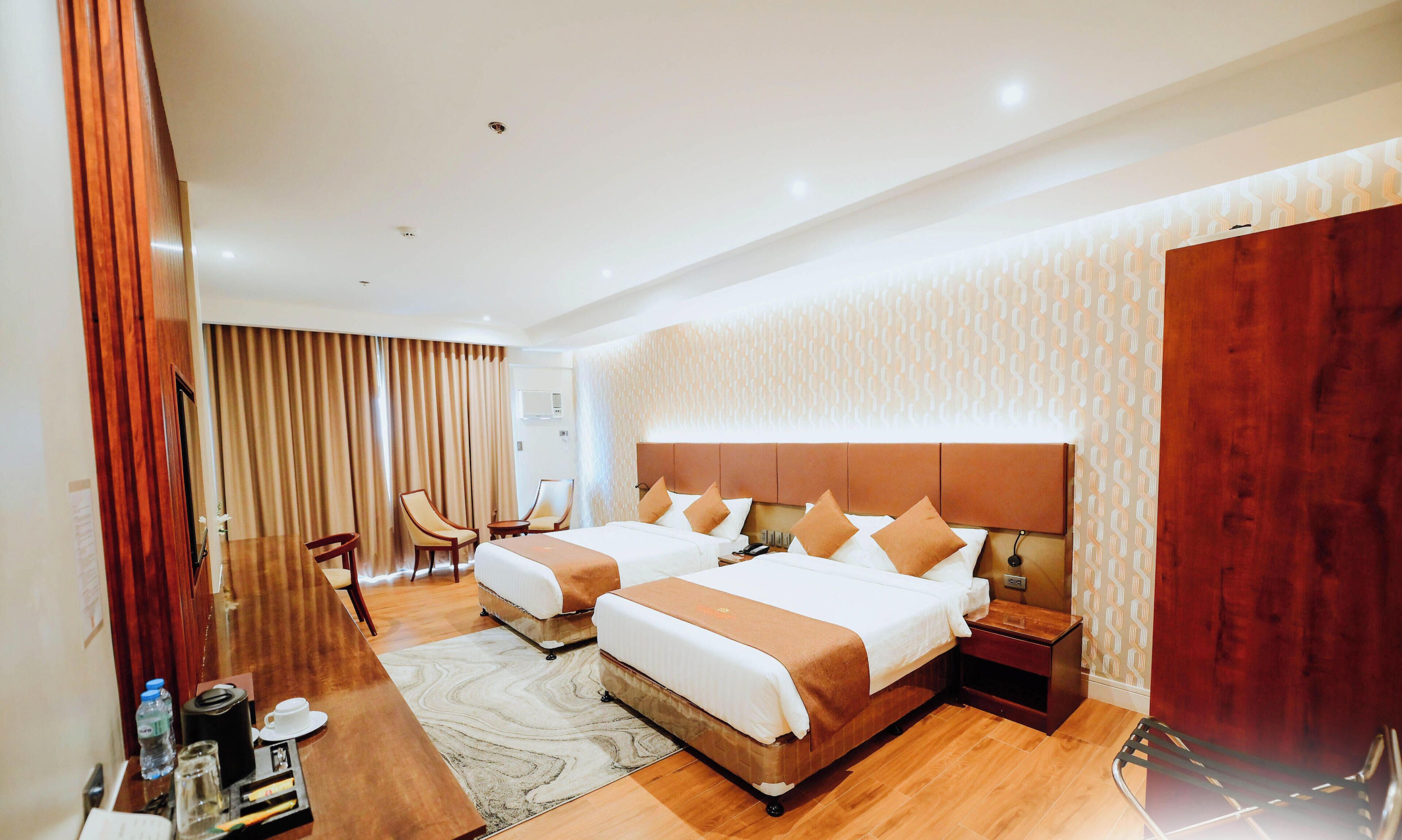 Chambre Supérieure Double ou avec lits jumeaux | Minibar, Wi-Fi gratuit, draps fournis