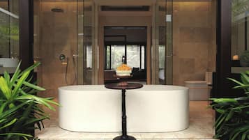 Three Bedroom Pool Villa - Special Opening Promotion | Bathroom | Separate bathtub and shower, free toiletries, hair dryer, slippers