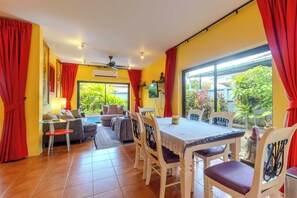 Villa, Patio | Living area | Flat-screen TV - 2BR PoolVilla Near Gyms Muay Thai V265 (Rawai)