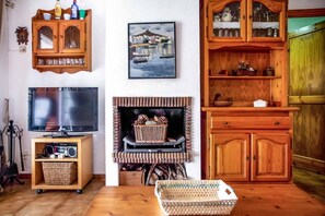 تلفزيون، مدفأة