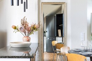 Dining - Scandi City Loft | Balcony | Bath | AirCon (Helsinki)