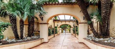 Enceinte de l’hébergement