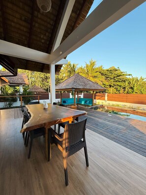 Restauration en plein air