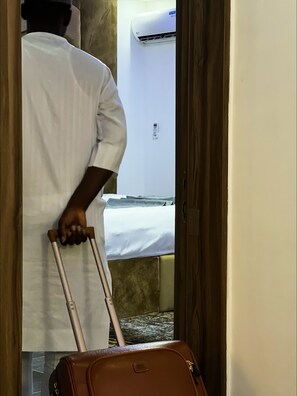 Luxury Single Room, City View | In-room safe, desk, laptop workspace, blackout drapes