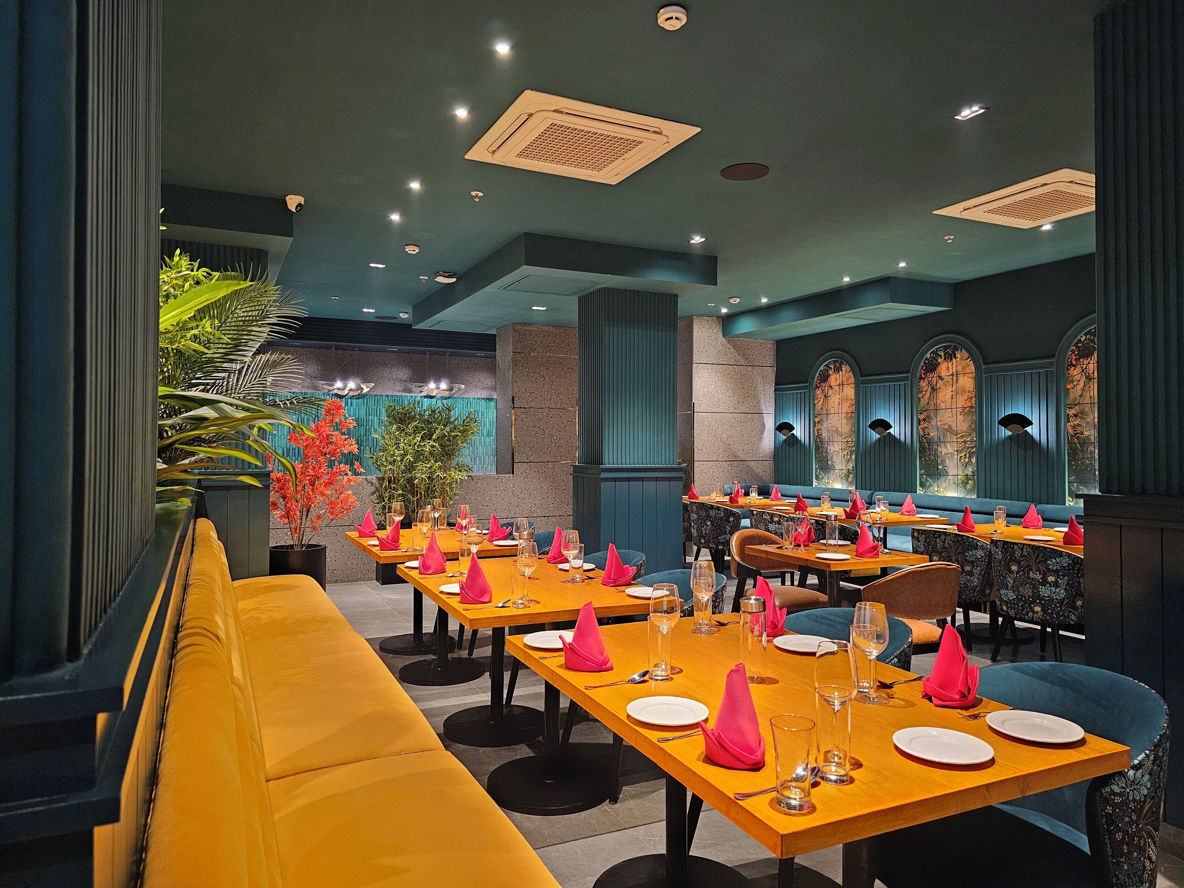 Café da manhã com buffet grátis todos os dias