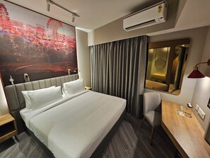 Deluxe Double or Twin Room | Desk, laptop workspace, free WiFi - Remedra Hotels and Residences (Faridabad)