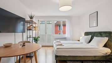 Schreibtisch, Bügeleisen/Bügelbrett, WLAN, Bettwäsche