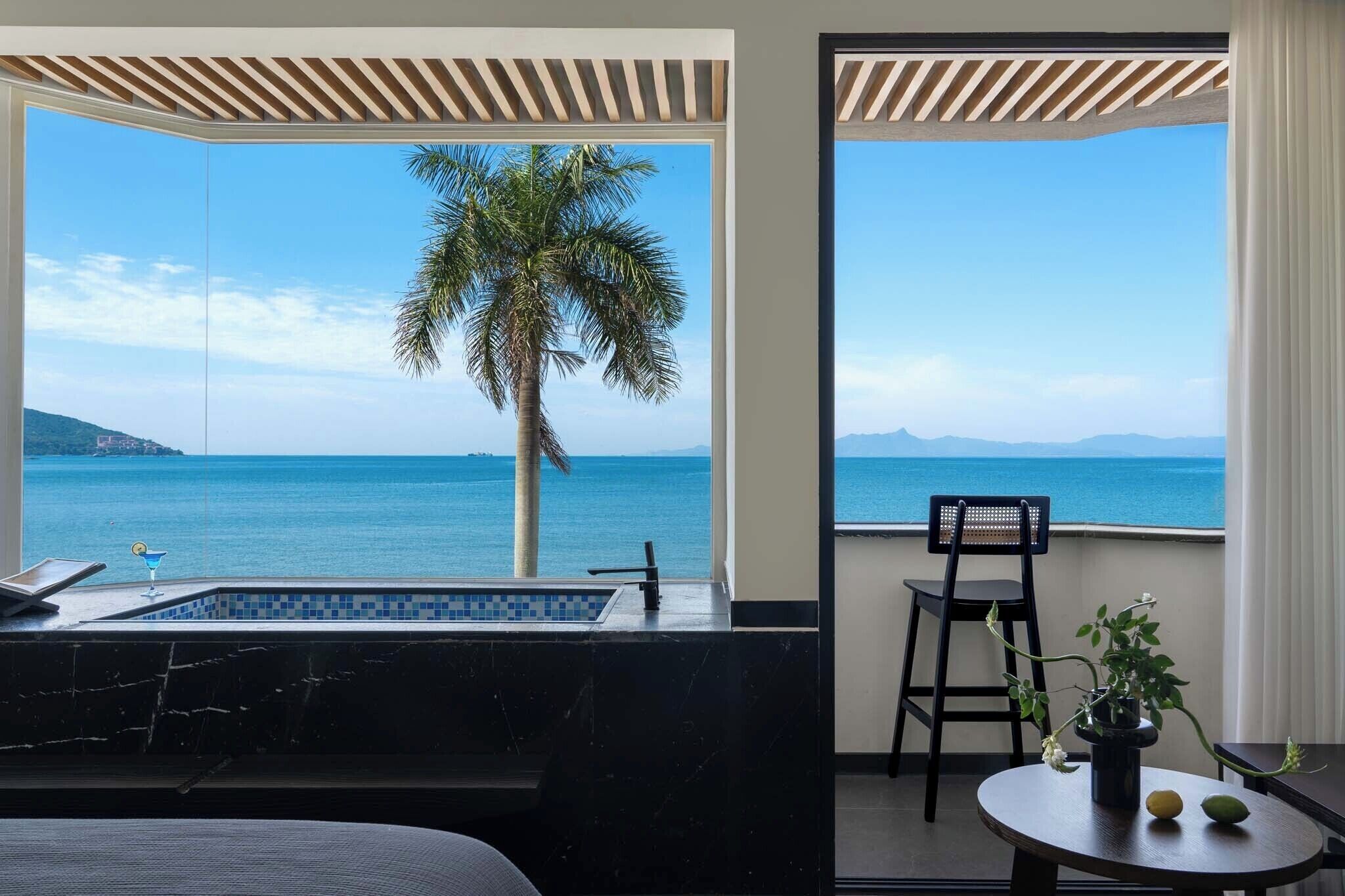 Executive Double Room, Balcony, Sea View | Terrace/patio