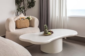 Superior-Doppelzimmer, Meerblick | Zimmerausstattung