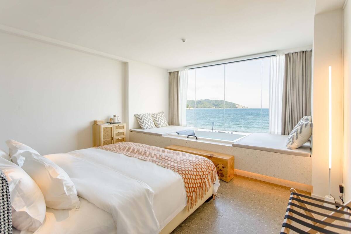 Habitación doble de lujo, vista al mar | Vista desde la habitación