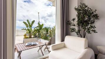 Tradisjonelt dobbeltrom, terrasse, sjøutsikt | Utsikt fra balkong