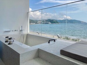 Business-Doppelzimmer, Balkon, Meerblick | Blick vom Balkon