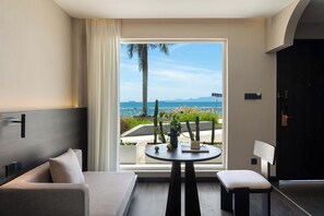 Superior Twin Room, Patio, Sea View | View from room