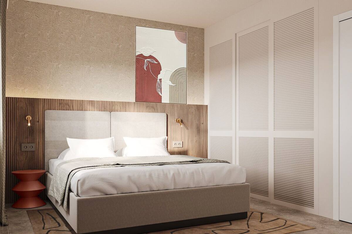 Classic Apartment, Garden View