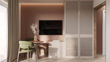 Classic-Apartment, Gartenblick | Wohnbereich