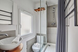 Shower, hair dryer - Apartment  Center of Paris (Paris)
