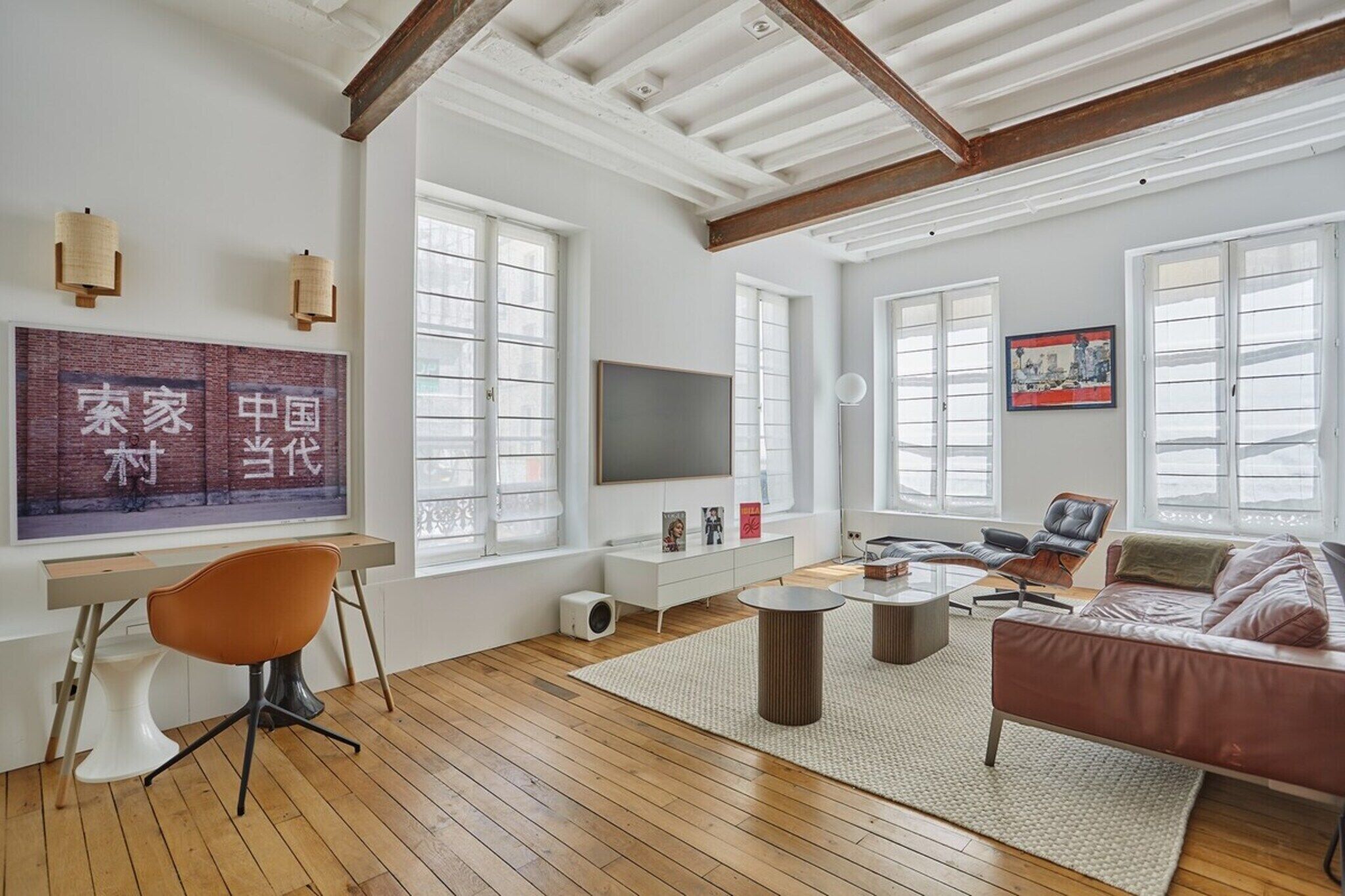 TV connectée, espaces bureaux