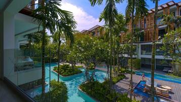 Condo, 2 Bedrooms, Balcony, Pool View | Outdoor pool