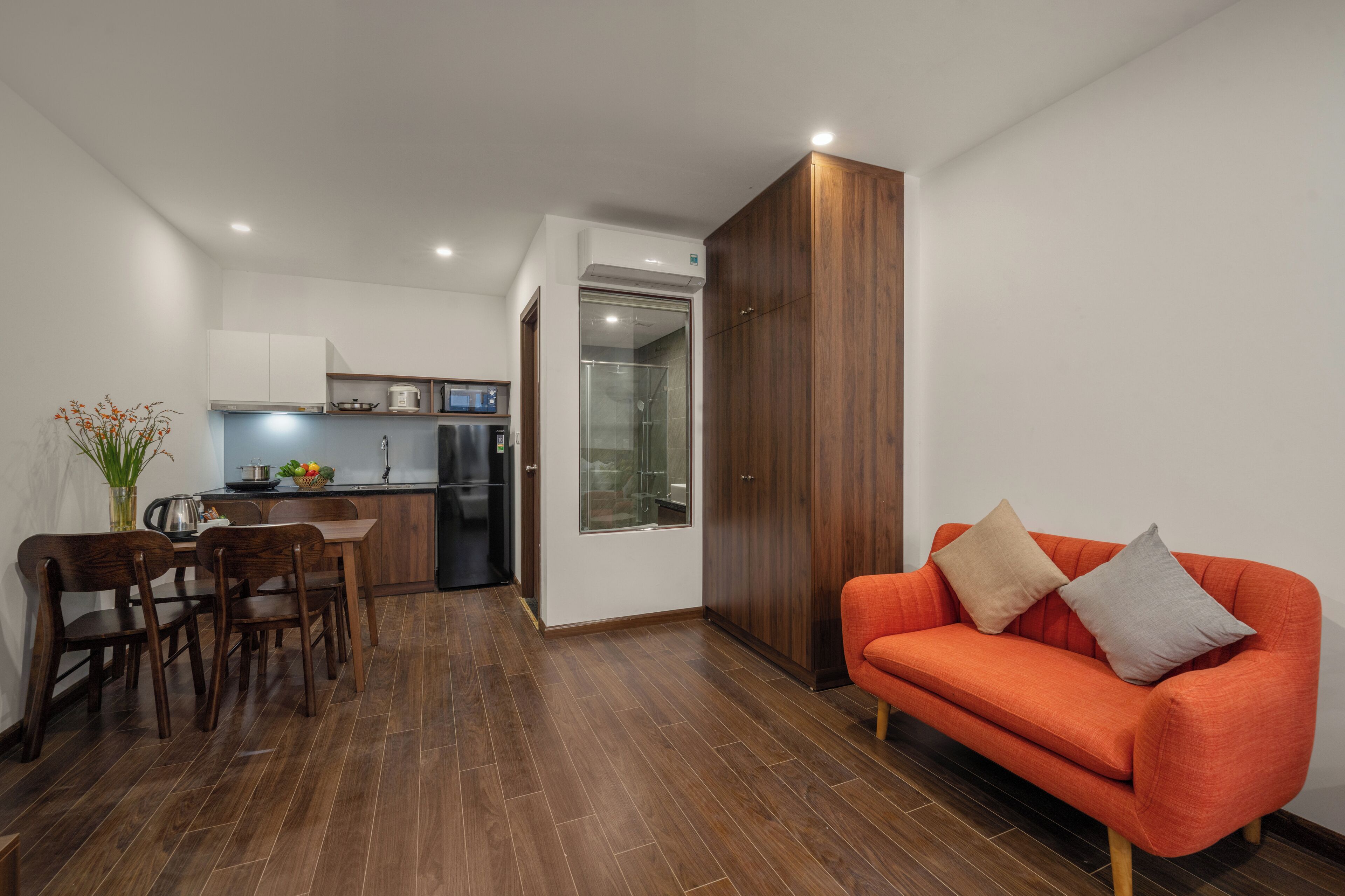 公寓, 城市景觀 | 書桌、筆電工作空間、免費無線上網、床單