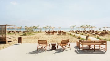 Pantai pribadi dan bar pantai