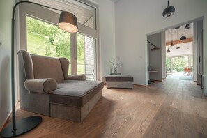LOFT with private sauna | Living area | Heated floors - Boutique Aparthotel Chalets Coburg (Schladming)