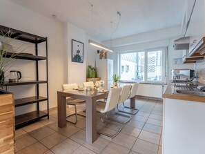 Fridge, cookware/dishes/utensils - Cozy casa Ostend with terrace by Interhome (Oostende)