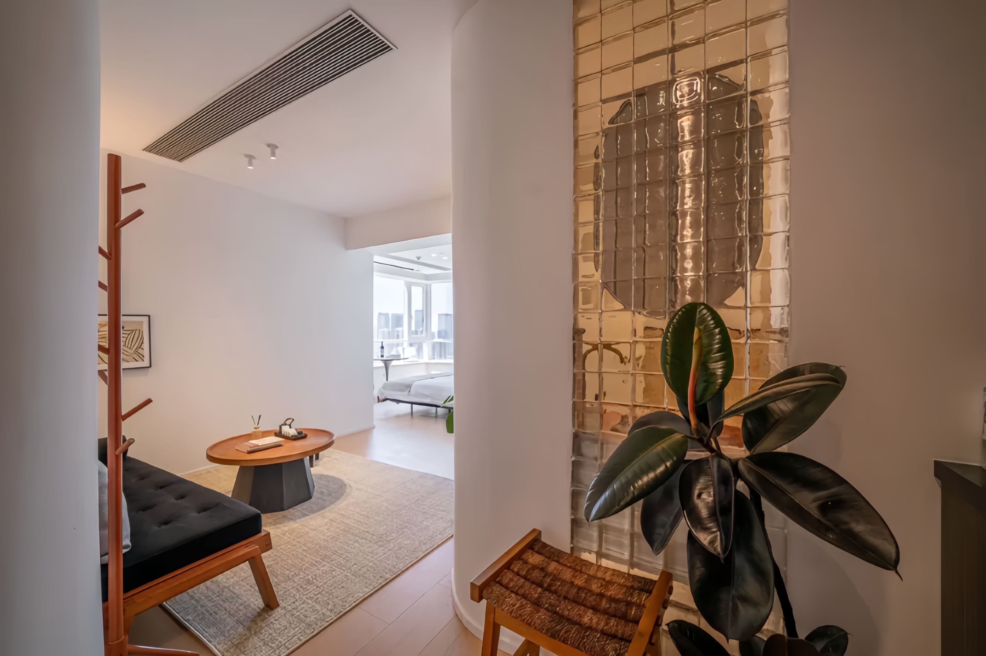 ห้องลักซ์ชัวรี่ดับเบิล, วิวเมือง | บริเวณนั่งเล่น