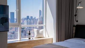 Wifi gratis y ropa de cama