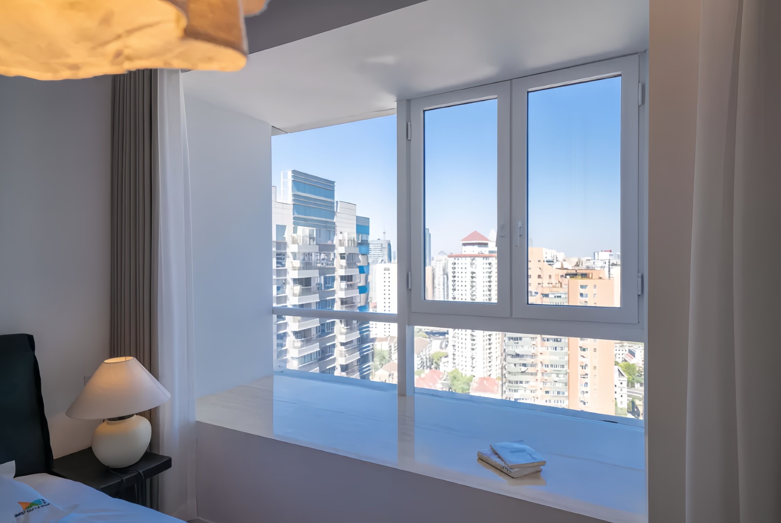 Economy Room, City View | Living area