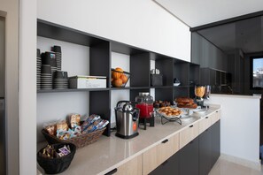 Frokostbuffé er inkludert hver dag