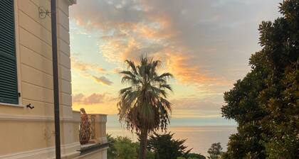 Maison de vacances « Casa Vacanze Cavalca L'Onda » avec vue mer, jardin privé et climatisation