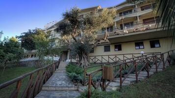 Facciata della struttura