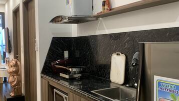 Apartment, Kochnische, Stadtblick | Eigene Küche