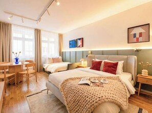1 chambre, fer et planche à repasser, Wi-Fi, draps fournis