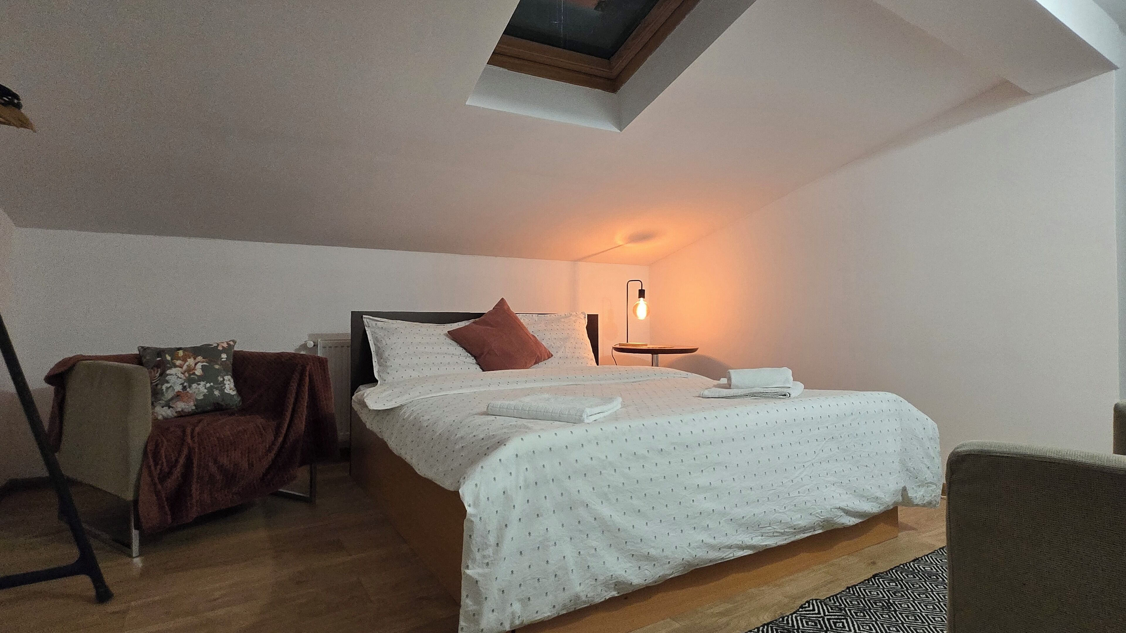 Fer et planche à repasser, accès Internet, draps fournis