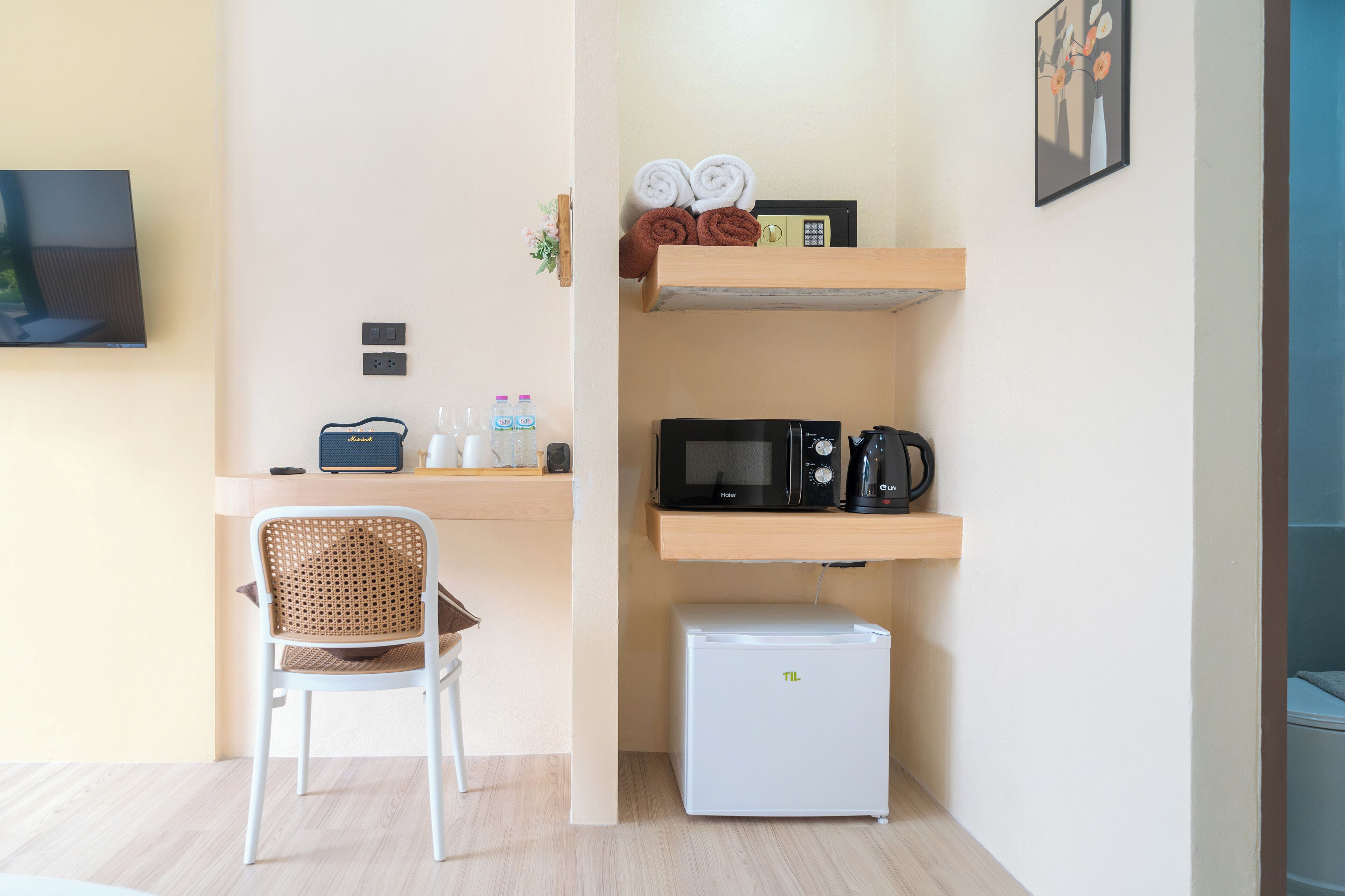 Caja de seguridad en la habitación, wifi gratis y ropa de cama 