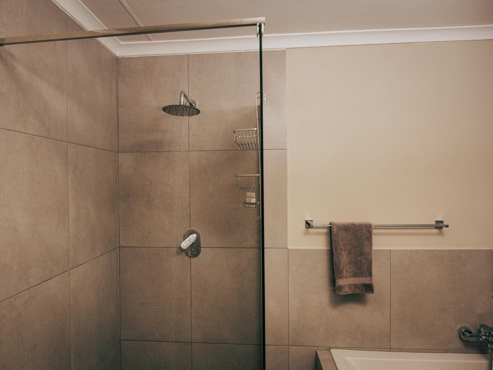 Dusj på badet