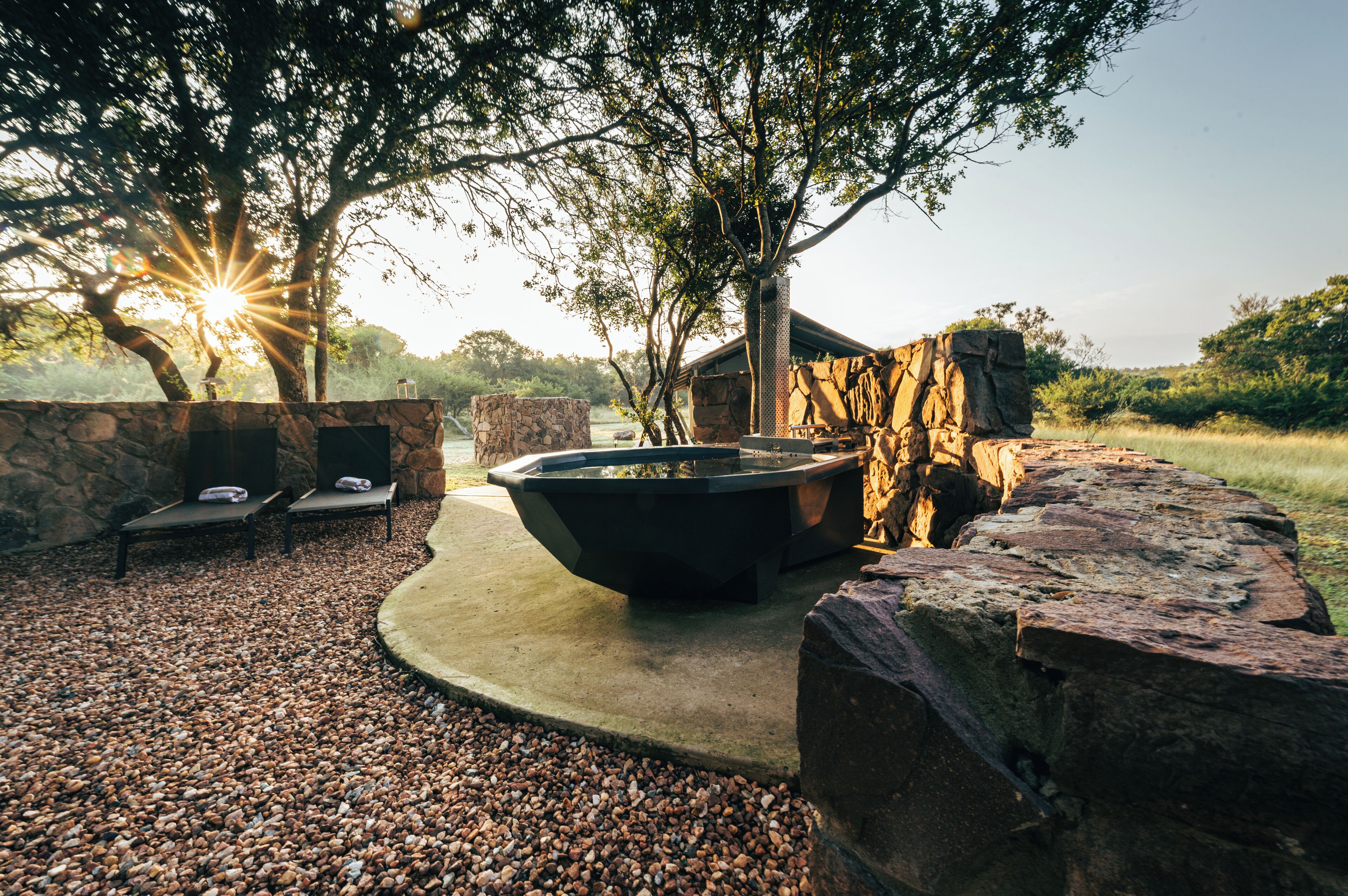 Luxe tent | Privéspabad