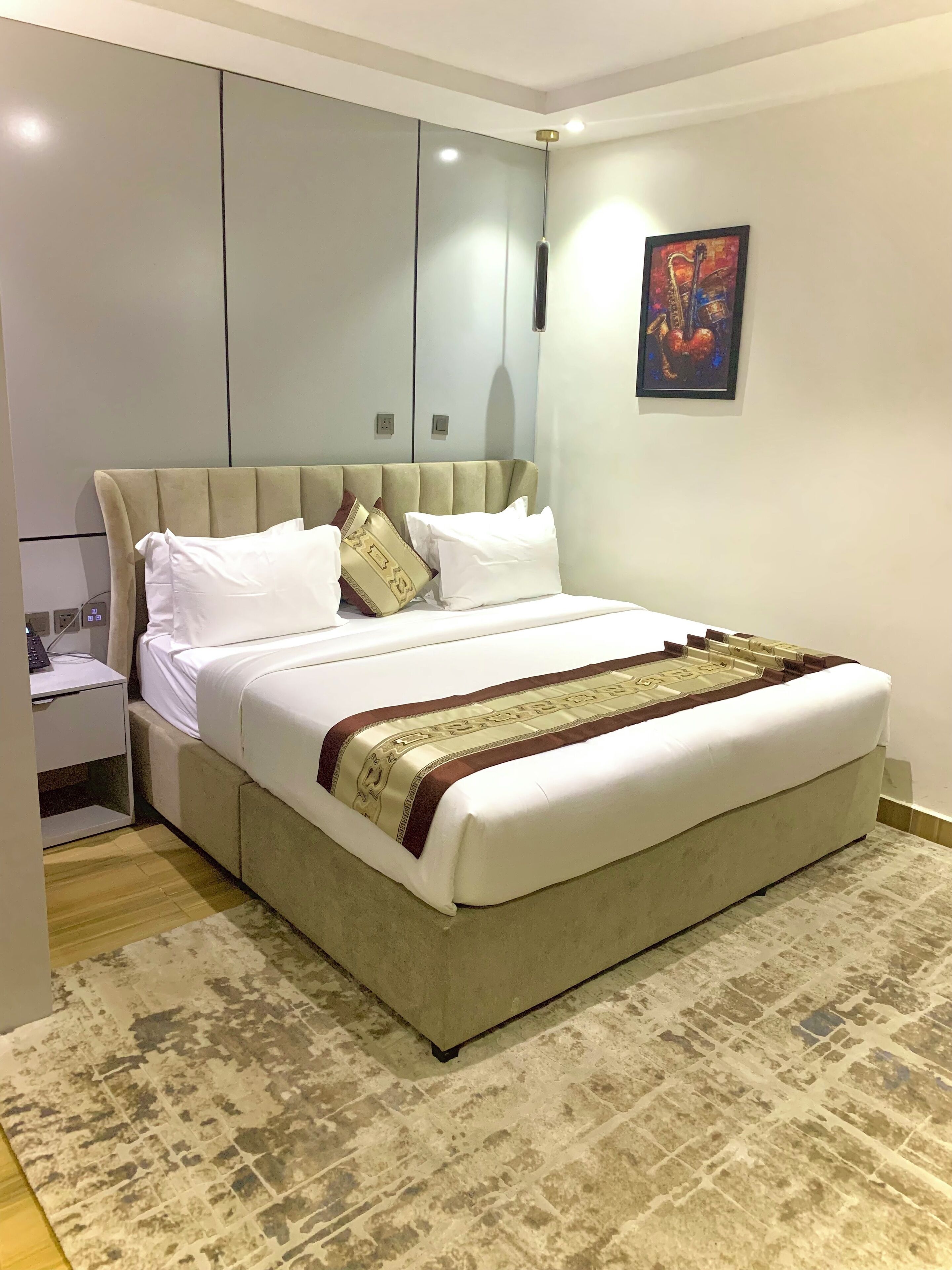 Business Suite | Individually decorated, individually furnished, desk, laptop workspace