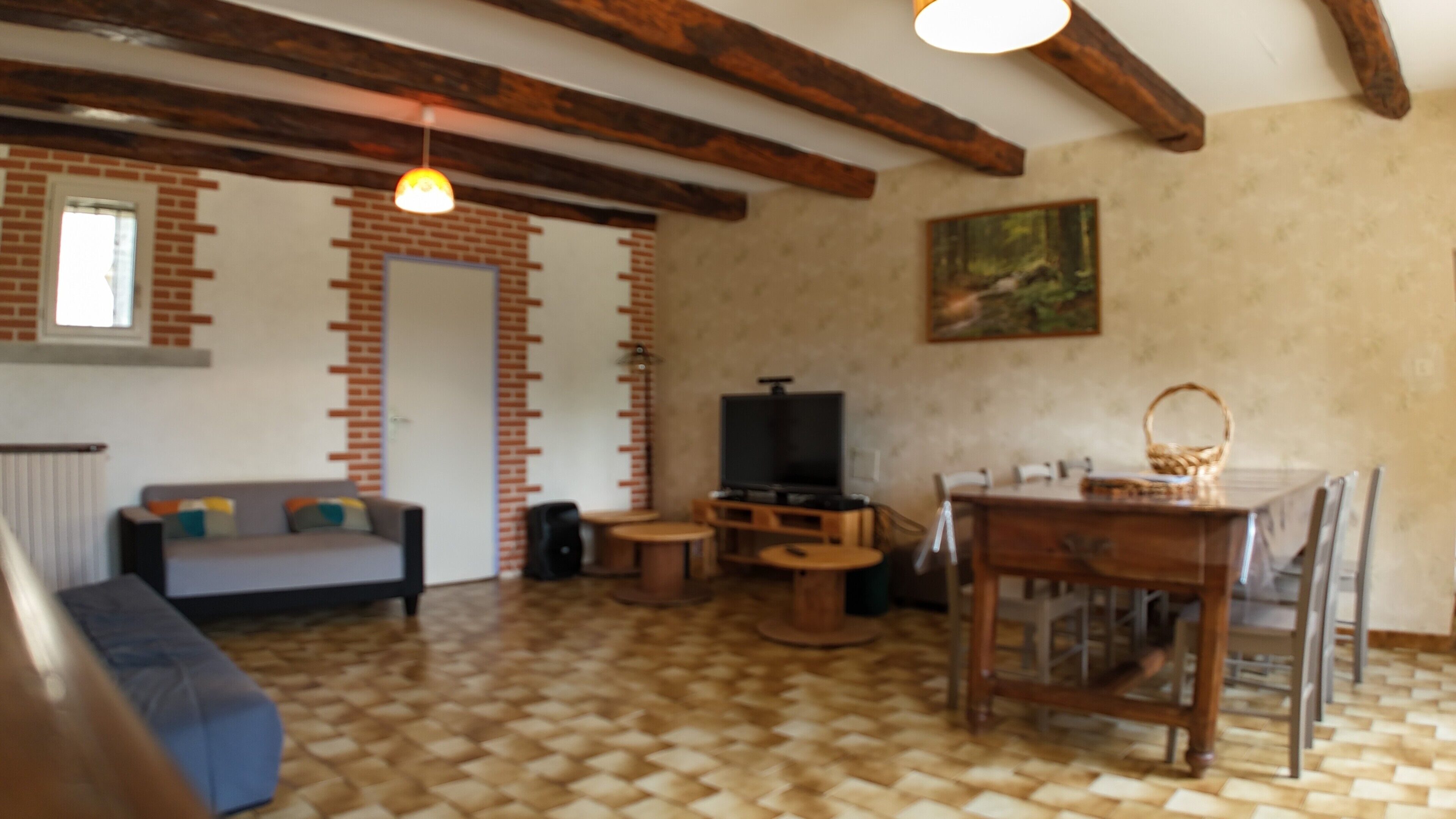 TV, video games, ping pong