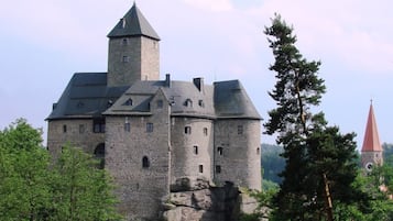 Façade de l’hébergement